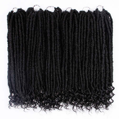 Goddess Faux Locs Crochet Hair  Coily Hair Care 