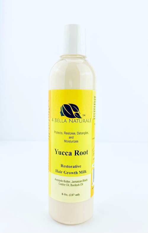 Hair Growth Milk Yucca Root Restorative Natural Hair Care Products Haircare White Blackhaw 