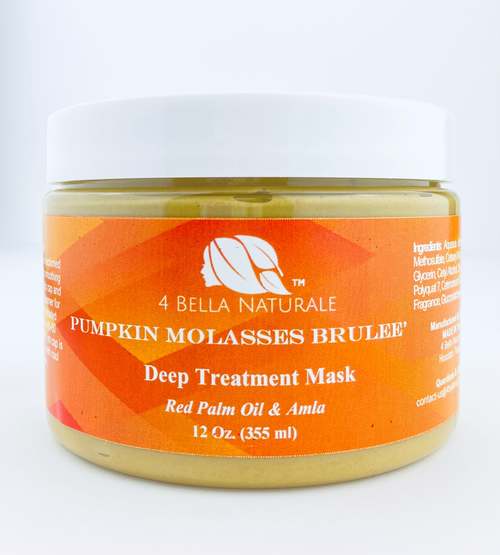 Pumpkin Molasses Brule Deep Treatment Mask Hair Care Products Coily Hair Care 